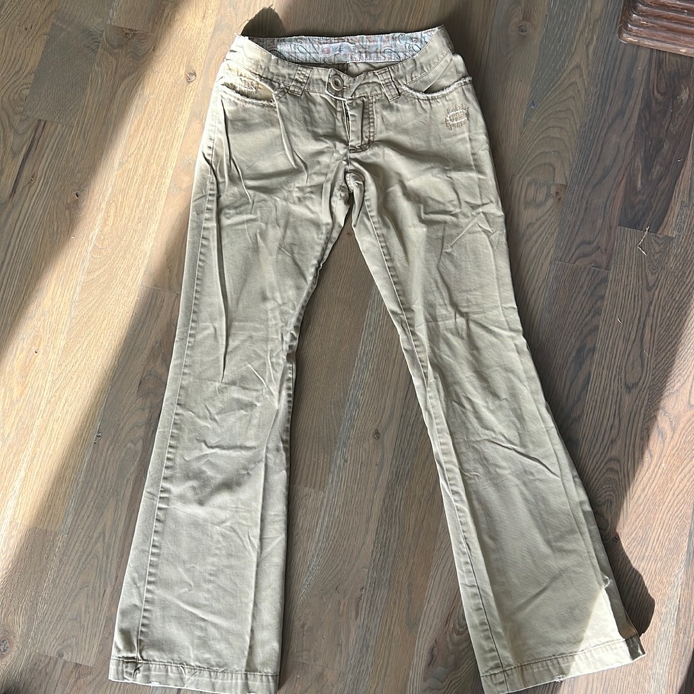 BKE Khaki pants, super cute, flare